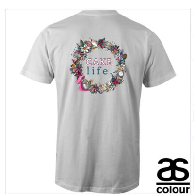 Mens Cake Life Logo Tshirt Thumbnail