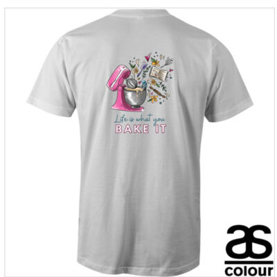 Mens Life Is What You Bake It Tshirt Thumbnail